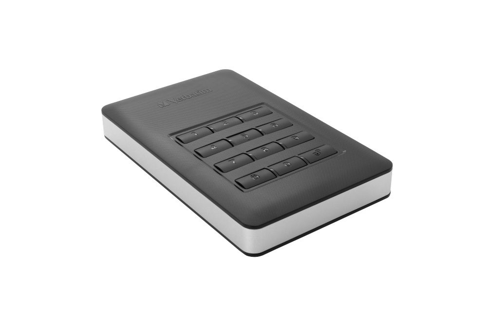 Verbatim 53401 1TB Store `n` Go Secure with Keypad Access külső winchester