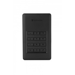 Verbatim 53403 2TB Store `n` Go Secure with Keypad Access külső winchester
