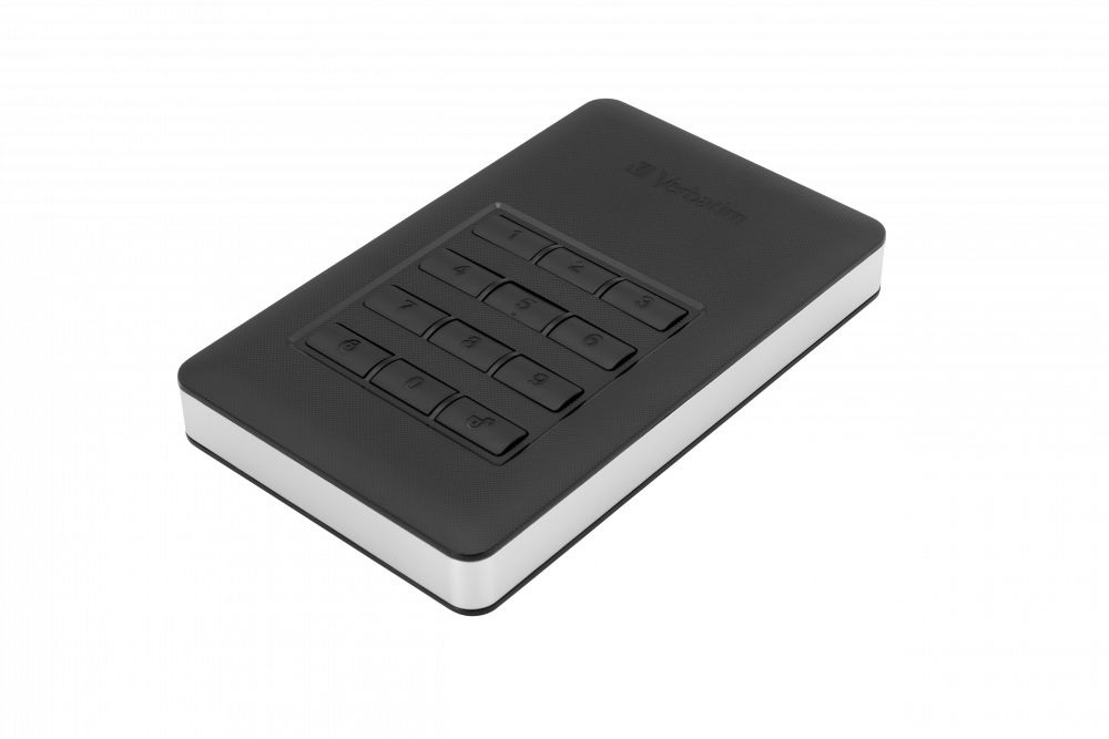 Verbatim 53403 2TB Store `n` Go Secure with Keypad Access külső winchester