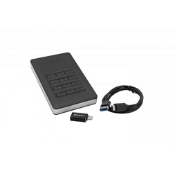 Verbatim 53403 2TB Store `n` Go Secure with Keypad Access külső winchester