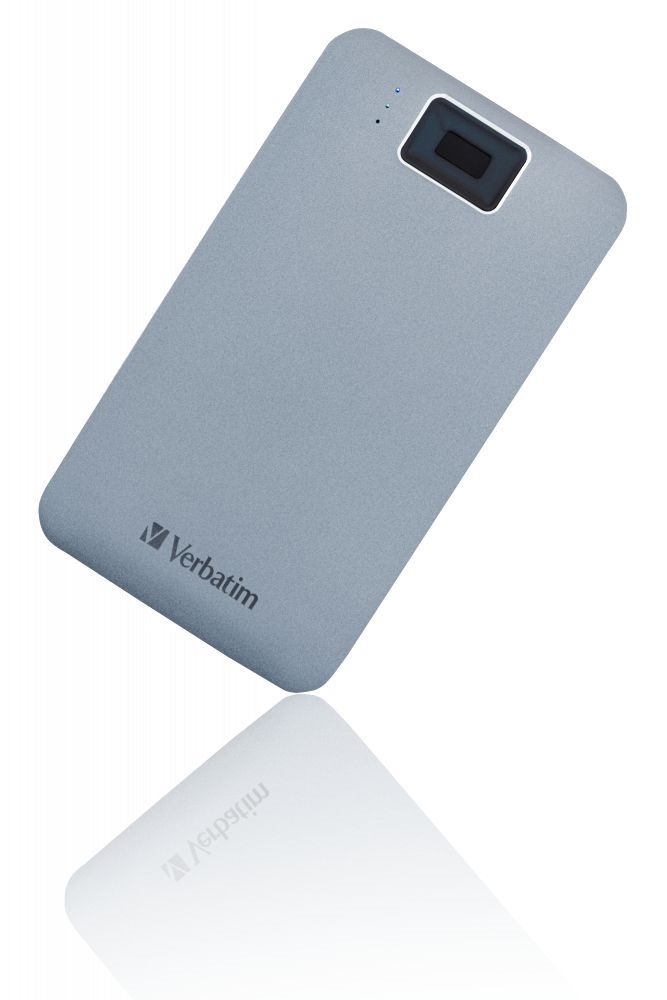 Verbatim 53652 Executive 1TB USB 3.2 Gen 1/USB-C szürke FIPS titkosított külső winchester