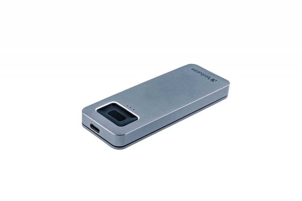 Verbatim 53657 Executive Fingerprint Secure 1TB USB 3.2 Gen 1/USB-C külső SSD
