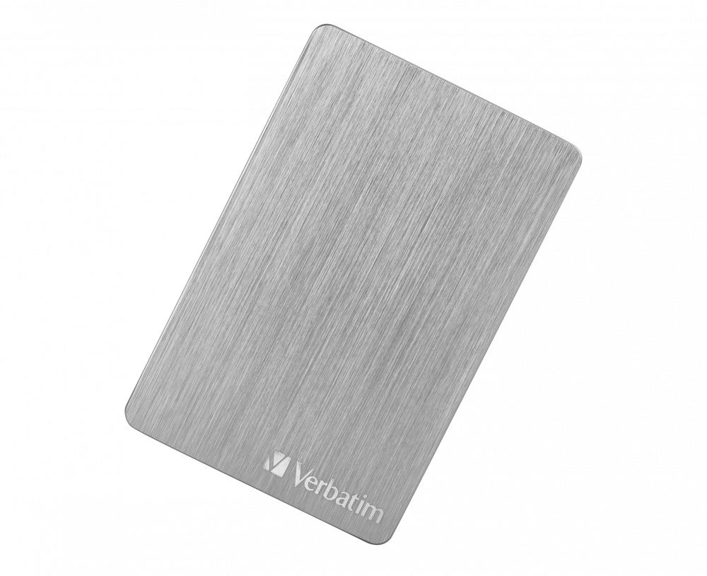 Verbatim 53666 Store `n` Go ALU Slim 2,5” 2TB USB 3.2 Gen 1 ezüst HDD