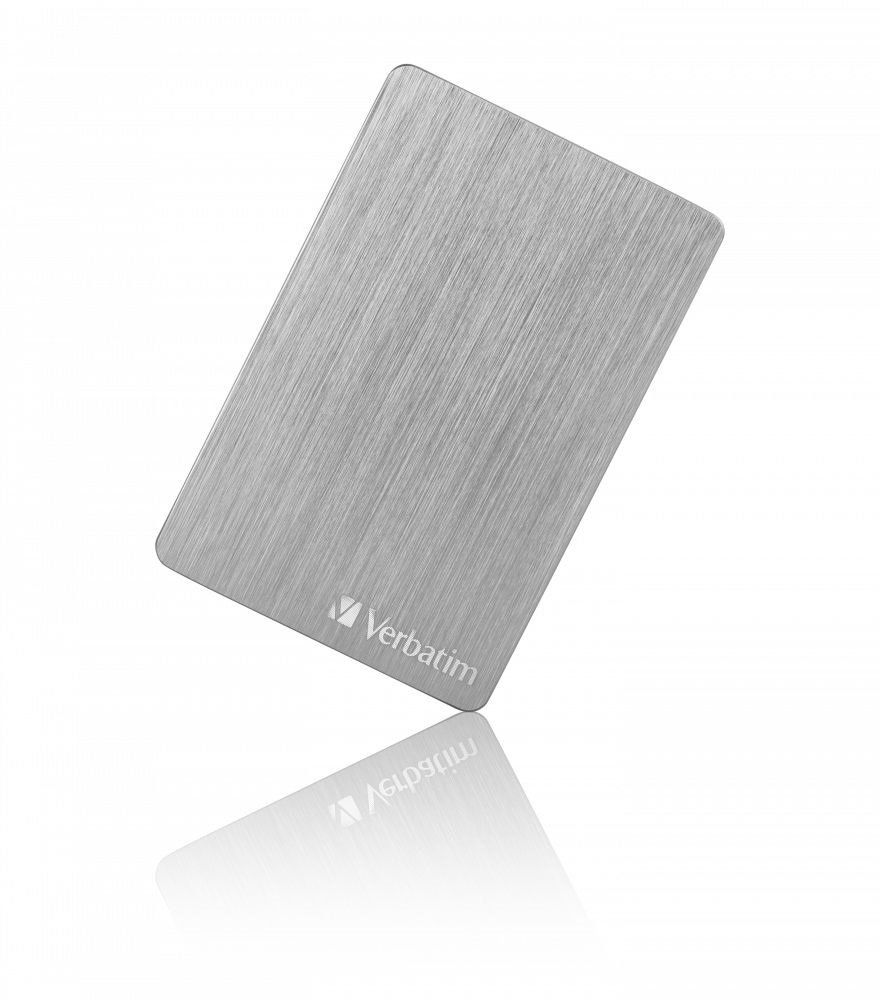 Verbatim 53666 Store `n` Go ALU Slim 2,5” 2TB USB 3.2 Gen 1 ezüst HDD