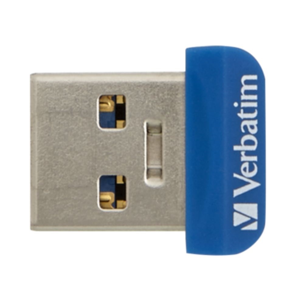 Verbatim 98709 Store `n` Stay 16GB USB 3.0 nano kék Flash Drive