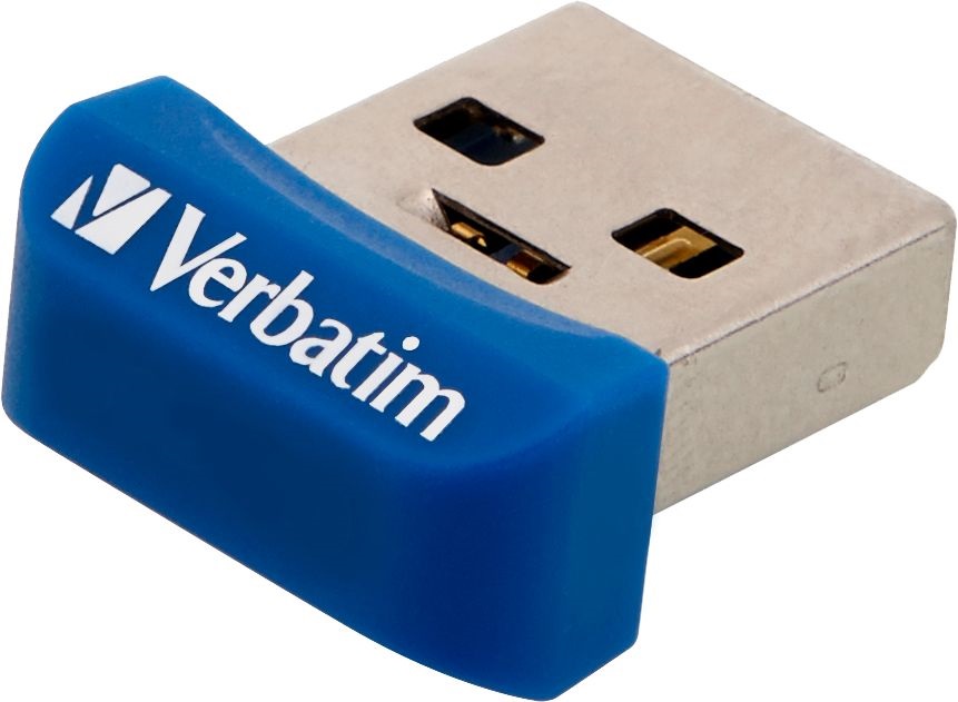 Verbatim 98709 Store `n` Stay 16GB USB 3.0 nano kék Flash Drive