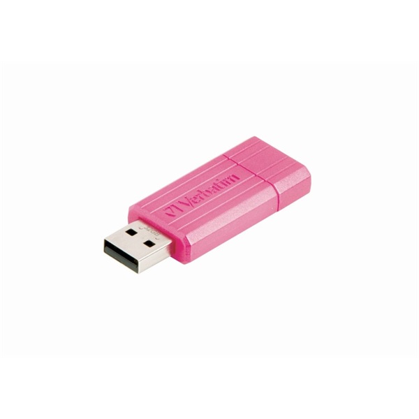 Verbatim 49056 PIN STRIPE Store`n`Go 32GB USB 2.0 pink Flash Drive