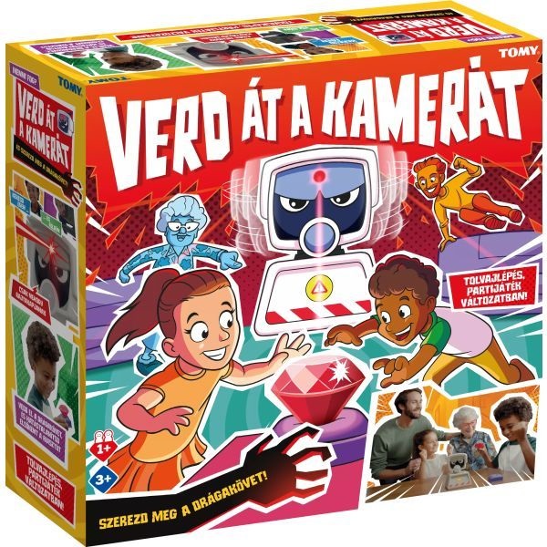 Verd át a kamerát! ügyességi játék