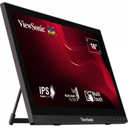ViewSonic 16" TD1630-3 Touch HD TN HDMI/USB/VGA érintőkijelzős monitor