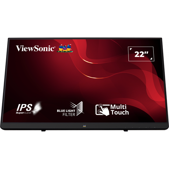 ViewSonic 21,5" TD2230 FHD IPS VGA/DP/HDMI/USB hordozható monitor