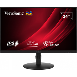 ViewSonic 23,8" VG2408A-MHD FHD IPS 100Hz DP/HDMI/VGA fekete LED monitor