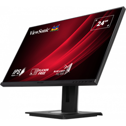 ViewSonic 23,8" VG2448A-2 FHD IPS HDMI/DP/VGA/USB fekete LED monitor
