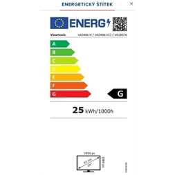 ViewSonic 24" TD2465 Touch FHD VA DP/HDMI/VGA/USB érintőképernyős monitor