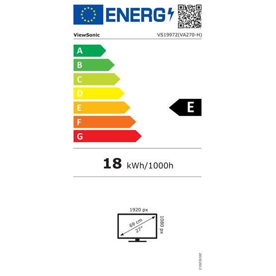 ViewSonic 27" VA270-H FHD IPS 100Hz HDMI/VGA monitor