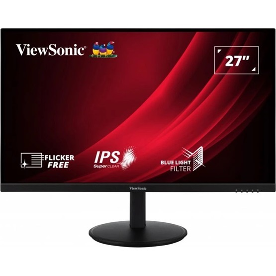 ViewSonic 27" VG2709-2K-MHD QHD IPS HDMI/DP fekete LED monitor