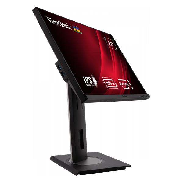 ViewSonic 27" VG2756-4K UHD IPS HDMI/DP/USB-C/USB/RJ45 fekete LED monitor