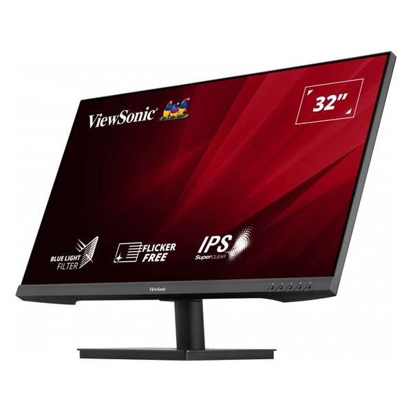 ViewSonic 31,5" VA3209-2K-mhd QHD IPS HDMI/DP fekete LED monitor