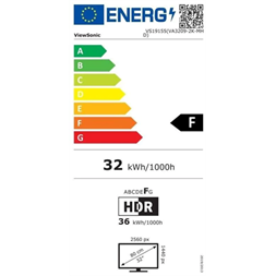 ViewSonic 31,5" VG3209-4K UHD IPS HDMI/DP fekete LED monitor