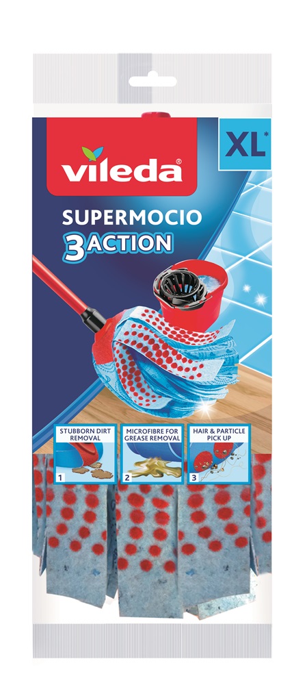 Vileda 3Action XL kék gyorsfelmosó utántöltő