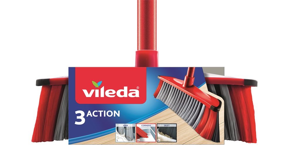 Vileda 3Action partvis nyéllel