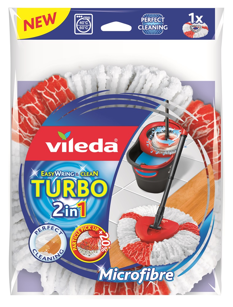 Vileda TURBO 2 az 1-ben felmosó utántöltő fej