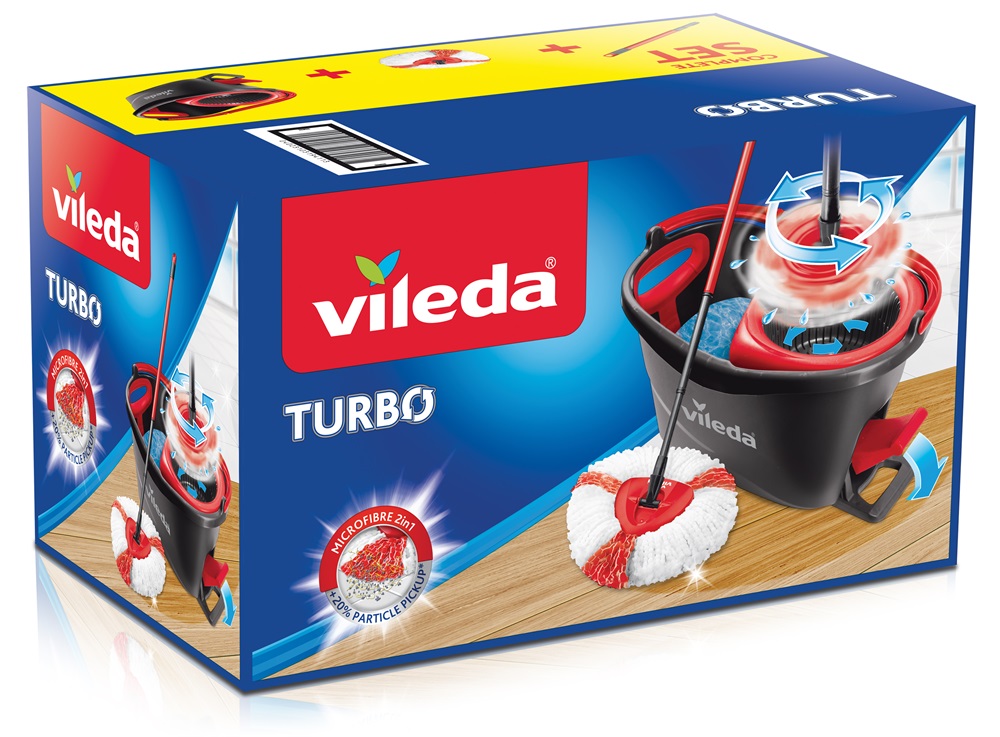 Vileda Easy Wring Turbo Set pedálos vödrös felmosó szett
