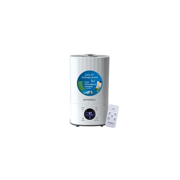 Vivamax GYVH48 Salty-Air „Premium” 3 az 1-ben ultrahangos párásító (Újracsomagolt)