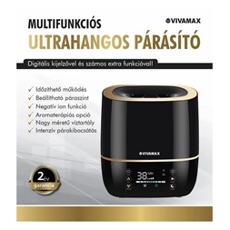 Vivamax GYVH59 multifunkciós 5 literes víztartály ultrahangos párásító készülék