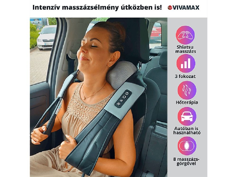 Vivamax GYVM42 Shiatsu univerzális masszírozó