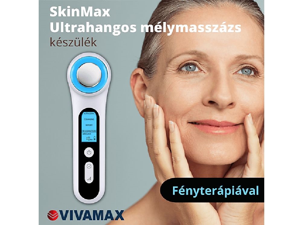 Vivamax GYVUM4 SkinMax Ultrahangos  fényterápiával mélymasszázs készülék