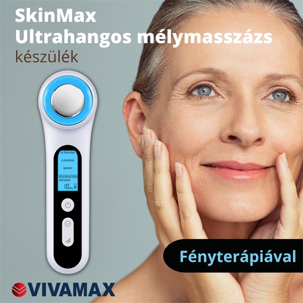 Vivamax GYVUM4 SkinMax Ultrahangos  fényterápiával mélymasszázs készülék