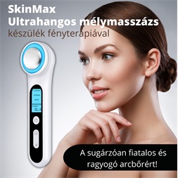 Vivamax GYVUM4 SkinMax Ultrahangos  fényterápiával mélymasszázs készülék