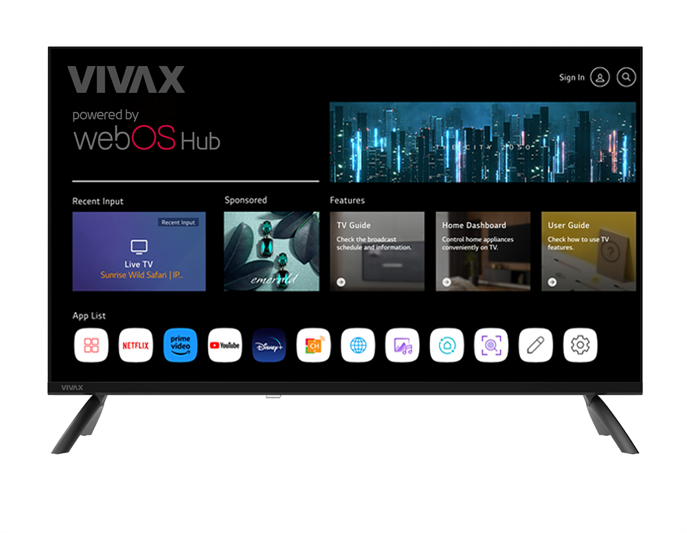 Vivax 32" 32LE110WO HD Ready Smart LED TV
