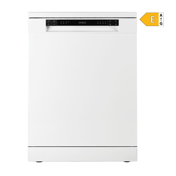 Vivax DW-601262C fehér, programok száma: 6, szabadonálló, 12 terítékes mosogatógép