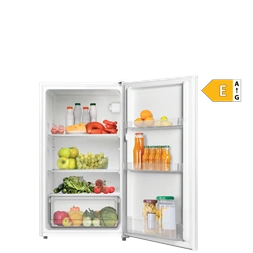 Vivax TTL-93E fehér, egyajtós, Hűtő:93L, hűtőszekrény (Újszerű)