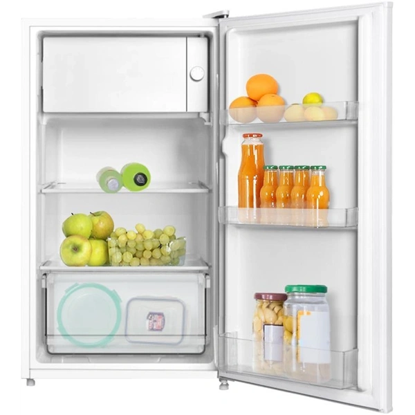 Vivax TTR-93E+ fehér, egyajtós, Hűtő:68L, Fagyasztó:12L, hűtőszekrény (Használt - A)