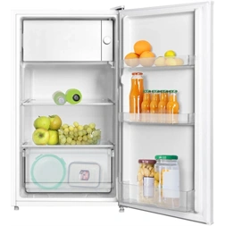 Vivax TTR-93E+ fehér, egyajtós, Hűtő:68L, Fagyasztó:12L, hűtőszekrény (Használt - A)