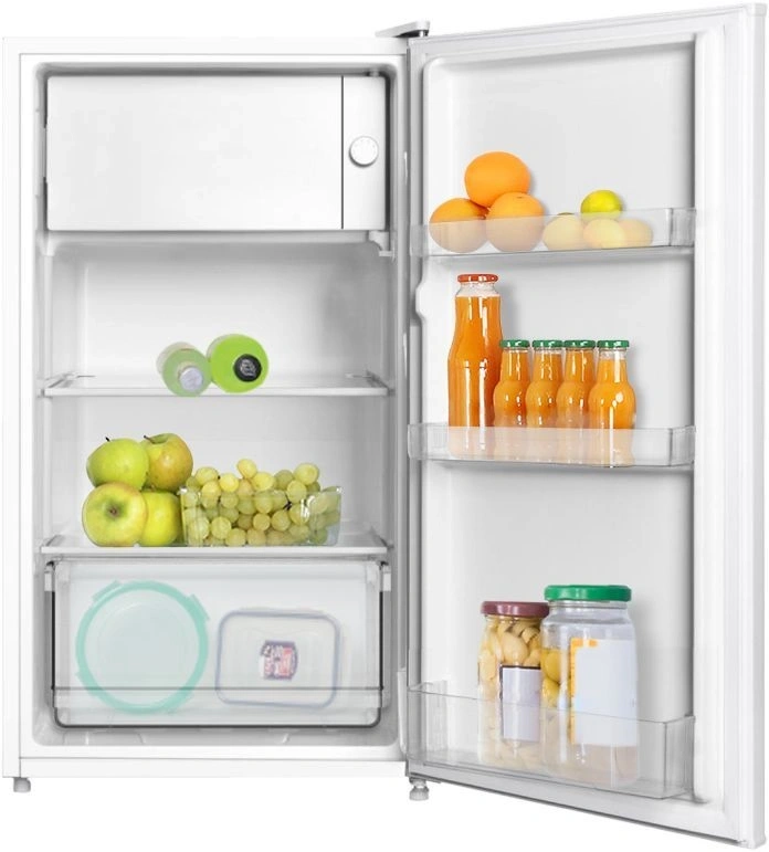 Vivax TTR-93E+ fehér, egyajtós, Hűtő:68L, Fagyasztó:12L, hűtőszekrény (Használt - A)