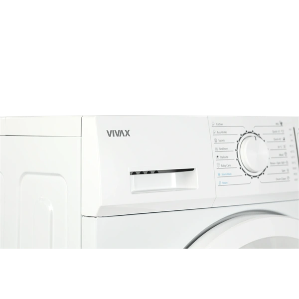 Vivax WFL-100616CSI fehér, elöltöltős, max.1000ford., 6kg, keskeny mosógép