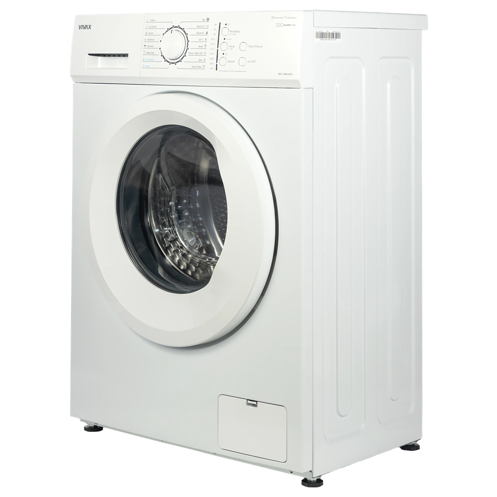 Vivax WFL-100616CSI fehér, elöltöltős, max.1000ford., 6kg, keskeny mosógép