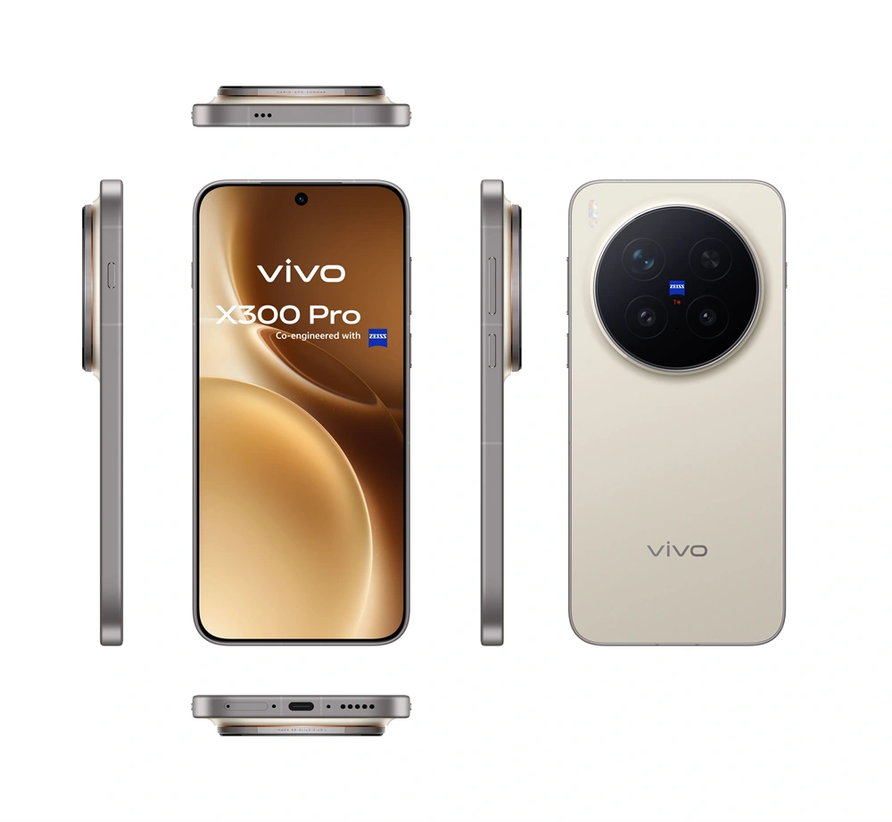 Vivo X300 Pro 16/512GB DualSIM barna okostelefon
