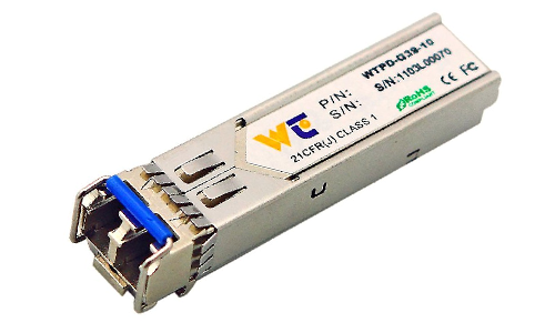 WINTOP SM 1Gbps 20km LC dlx ipari DDM SFP modul