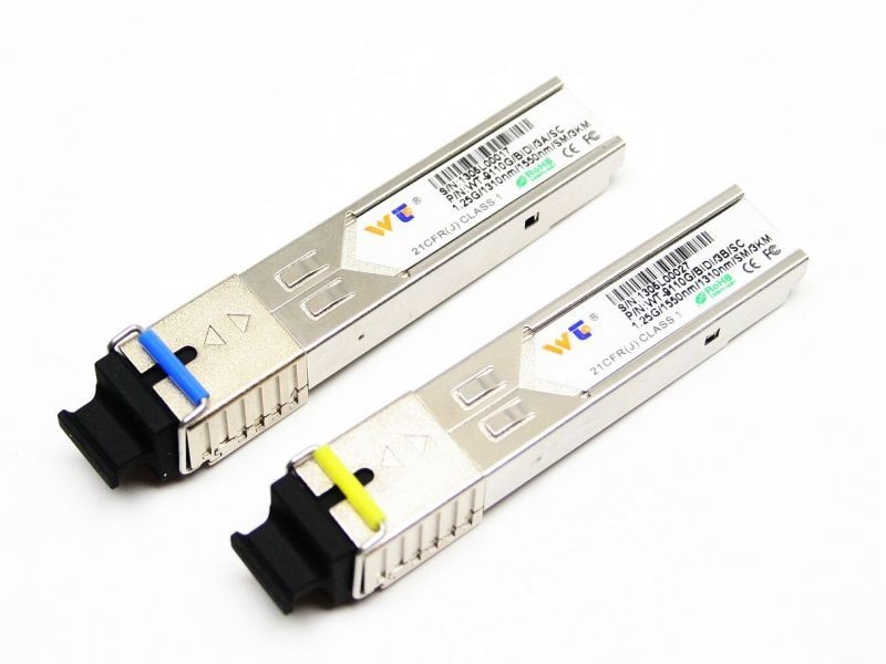 WINTOP SM 1Gbps 10km SC slx BiDi ipari SFP modul