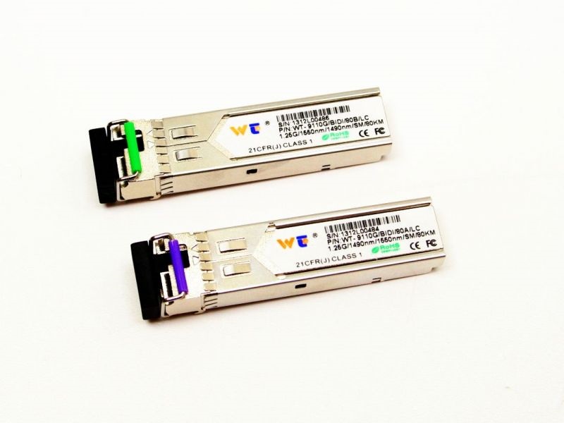 WINTOP SM 1.25G 80km LC BiDi "B" SFP modul