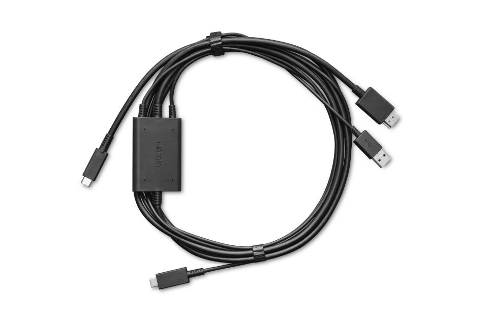 Wacom ACK4490602Z One 12/13T 2m 3in1 USB-C/USB-A/HDMI kábel