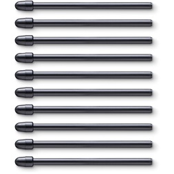 Wacom ACK22211 (Intuos Pro/Cintiq/Cintiq Pro/MobilStudio Pro/Pro Pen2/3D/Slim) Standard 10db-os fekete tollhegy szett