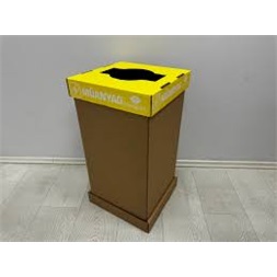 Wanapack 50 l szelektív műanyagos szemetes sárga tető + palást + alj