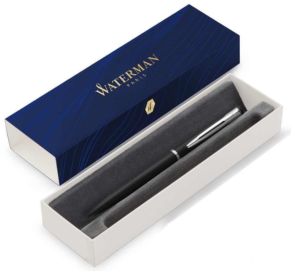Waterman Graduate Allure 2068192 ezüst klipszes, fekete golyóstoll