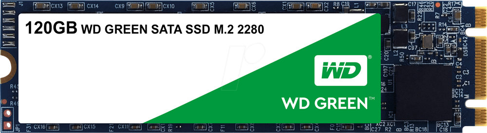 Western Digital 120GB M.2 2280 3D Green (WDS120G2G0B) SSD