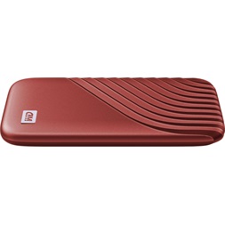 Western Digital 1TB USB 3.2 My Passport (WDBAGF0010BRD) piros külső SSD
